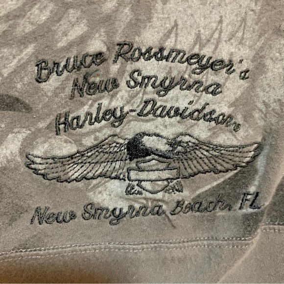 Y2K Woman’s Harley-Davidson 3/4 Sleeve Tee Shirt XXL 12/14/16 Retro Vintage - Picture 6 of 10